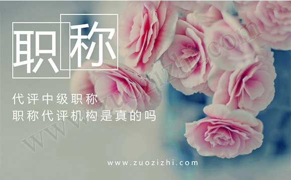 職稱代評(píng)機(jī)構(gòu)是真的嗎