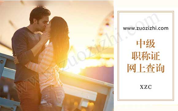 中級職稱證網上查詢
