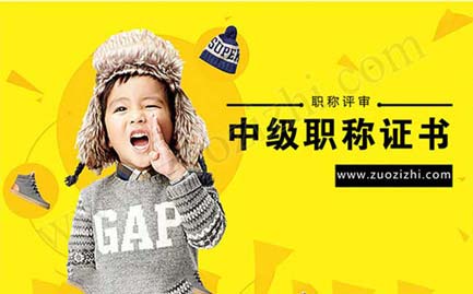 中級職稱證書