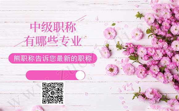 中級職稱有哪些專業