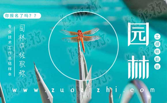 園林中級職稱工作總結