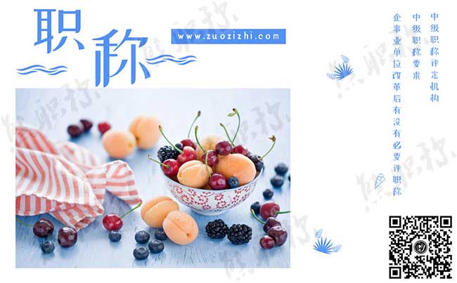 企事業單位改革后有沒有必要評職稱