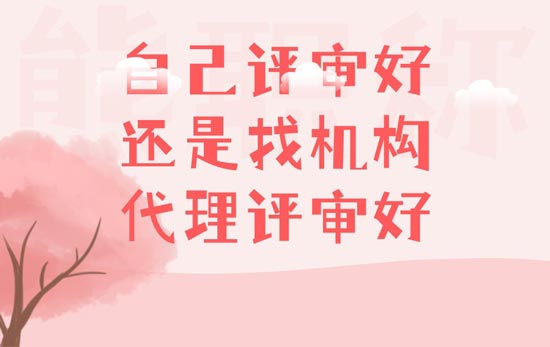 自己評審好還是找機構代理評審好
