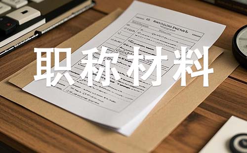 唐山中級工程師職稱需要哪些材料